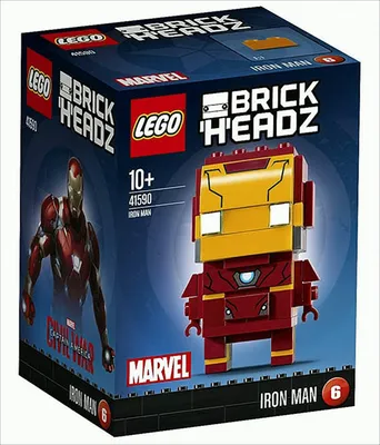 Produktbild von LEGO® - Brickheadz, Iron Man; 41590