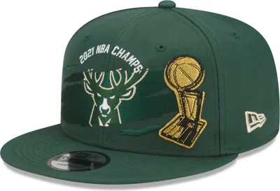 Produktbild von New Era 9Fifty Snapback Cap CHAMPSIONS 2021 Milwaukee Bucks