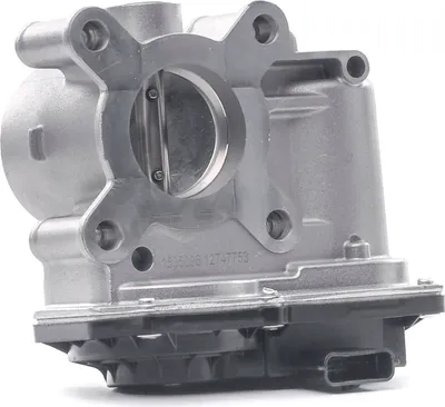 Produktbild von RIDEX 158T0140 Drosselklappe für RENAULT TWINGO II (CN0) CLIO II (BB0/1/2, CB0/1/2) TWINGO I (C06) KANGOO (KC0/1) KANGOO Express (FC0/1)