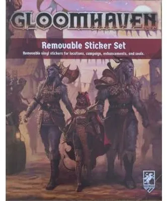 Zdjęcie produktu dla Asmodee Gloomhaven Removable Sticker Set, Rozszerzenie do gry planszowej, Strategia, 12 lat(a)