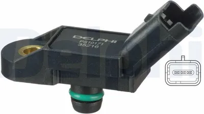 Produktbild von DELPHI PS10171 Ladedrucksensor passend für PEUGEOT 206 Schrägheck (2A/C) Saugrohr