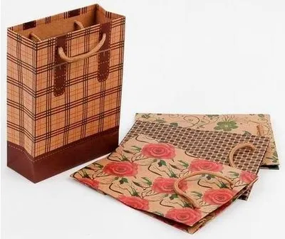 Obrázek produktu pro Řemeslný papírový sáček malý Ornament MIX