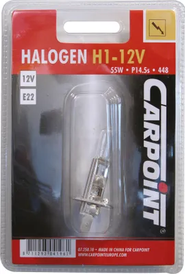 Produktbild von Carpoint Auto Lampe H1 55W