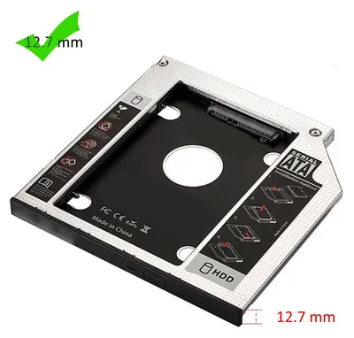 Productafbeelding van SATA HDD/SSD-adapter voor optische schijfstations (12,7 mm) - Ewent EW7005