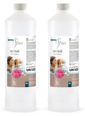 Produktbild von 2x1 L BAYZID® SPA Anti-Kalk für Whirlpools