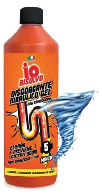 Produktbild von Disgorgante Gel con Candeggina 1l - Io Risolvo