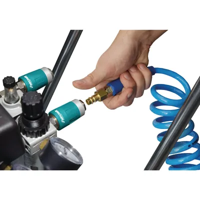 Obrázek produktu pro Letecká bezpečnostní rychlospojka 10 mm s hadicovou tryskou