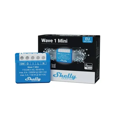 Produktbild von Shelly Relais "Wave 1 Mini" Z-Wave