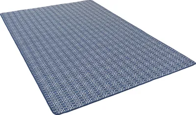 Produktbild von In- und Outdoor Teppich Beidseitig Modern , Größe:160x200 cm, Farbe:Blau