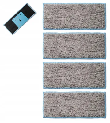 Produktbild von Optimum 4x Wischmopp Mikrofaser für iRobot Braava Jet M6 Wiederverwendbar
