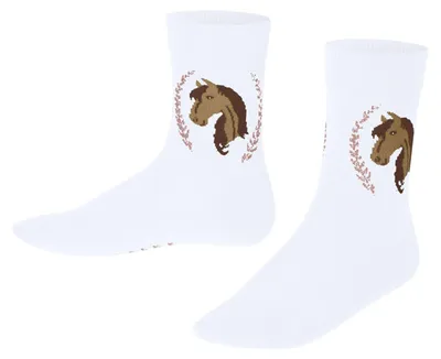 Productafbeelding van FALKE Uni kindersokken "Horse", katoen, ademend