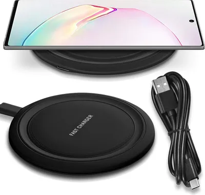 Produktbild von Schnell Ladegerät Für QI Wireless Charger Samsung Galaxy Note 10 Plus Kabellos Laden