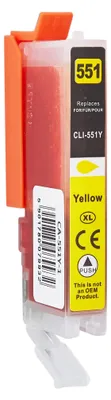 Produktbild von Alternativ zu Canon CLI-551Y XL / 6446B001 Tinte Yellow