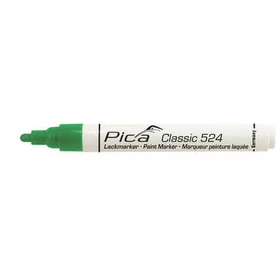 Zdjęcie produktu dla Pica-Marker 524/36, Zielony, Biały, Okrągła końcówka, Okrągły, 2 mm, 4 mm