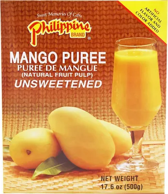 Produktbild von Mango Püree - 500 G - Ungesüßt - Fruchtpüree - Gesunde Snacks