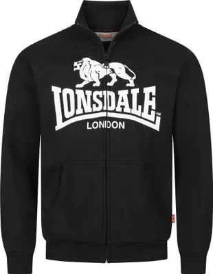 Produktbild von Lonsdale Herren Zip Sweatjacket Blencarn black/white 3XL