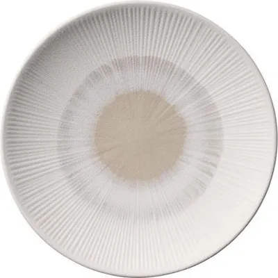 Produktbild von APS 85503 Teller BLUSH, Ø 21 cm, Höhe 3 cm, Melamin, weiß/beige