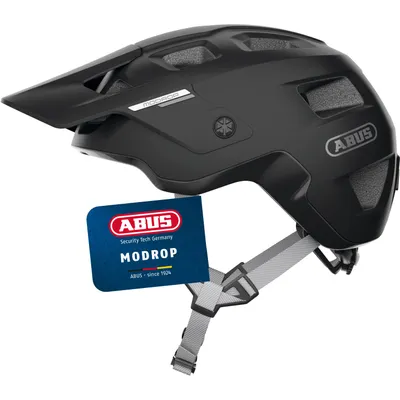Obrázok produktu pre Prilba Abus MoDrop na bicykel tlmená čierna veľkosť S (51-55 cm) 65644