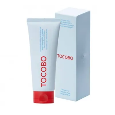 Zdjęcie produktu dla TOCOBO Coconut Clay Cleansing Foam 150ml - Pianka oczyszczająca