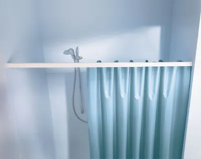 Produktbild von Kleine Wolke Federstange für Duschvorhang 75 - 125 cm / Ø 2,1 cm / weiß