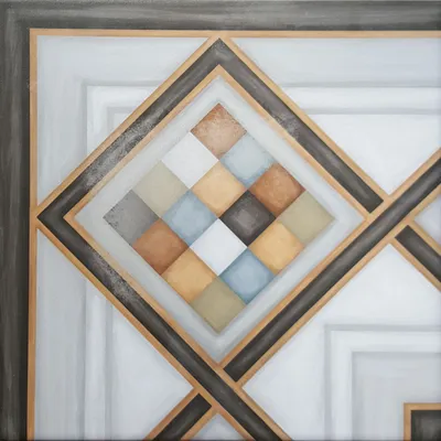 Produktbild von Orientalische Eckbordüre 20×20 cm – Fliesenbordüre aus Feinsteinzeug