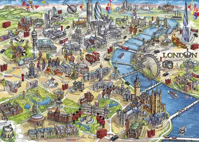 Immagine prodotto di GIBSONS Puzzle dei monumenti di Londra 1000 pezzi