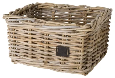 Produktbild von Fastrider zeno Rattan-Fahrradkorb klein natur