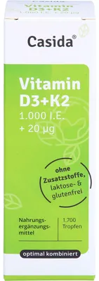 Produktbild von Vitamin D3 K2 Tropfen, 50 ml TRO