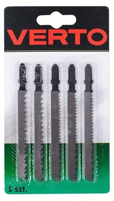 Obrázok produktu pre VERTO Skicovacie píly, T-rukoväť, 5 ks.