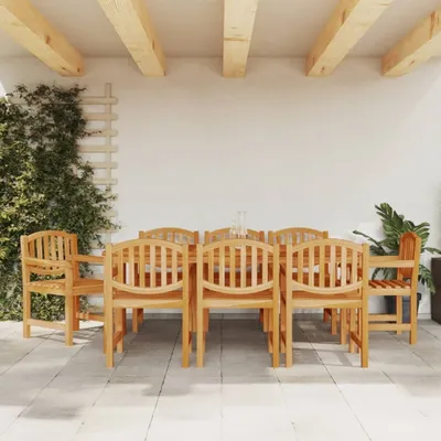 Produktbild von Gartenstühle 8 Stk. 58x59x88 cm Massivholz Teak