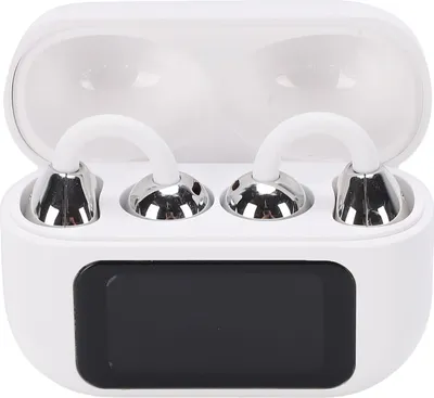 Obrázek produktu pro Bezdrátová sluchátka Bluetooth 6.0 Sluchátka HIFI basová stereo sluchátka do uší Sportovní sluchátka Bílá