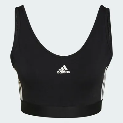 Produktbild von Reggiseno sportivo Adidas Essentials 3-Stripes W GS1343 Pullunder adidas Größe: L,