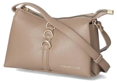 Imagen del producto de Bolso de hombro para mujer, marca Fräulein Frida, color taupe, material sintético. Talla: Talla única