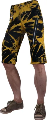 Produktbild von Nix Gut -  Bleach, Short Gelb/Schwarz im Straight-Fit-Style