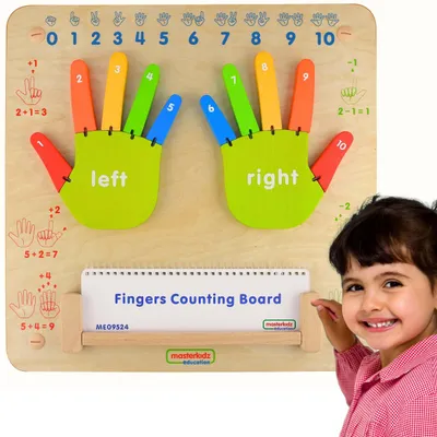 Productafbeelding van Masterkidz Leren tellen Flex Montessori wandsensorisch bord