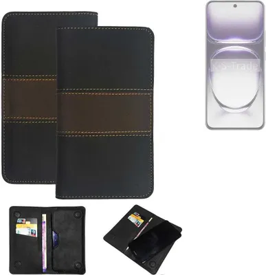 Produktbild von K-S-Trade Hülle Handyhülle kompatibel mit Oppo Reno12 PJV110 Schutzhülle Walletcase Bookstyle Tasche Schutz Case Handytasche Wallet Cover