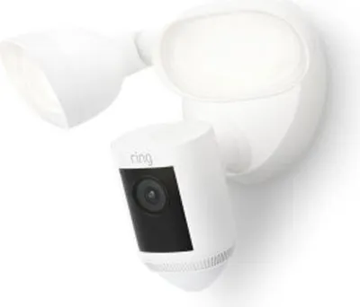 Obrázok produktu pre Ring 8SF1E1-WEU0 Ring Flutlicht Sicherheitskamera Pro mit Kabel weiß