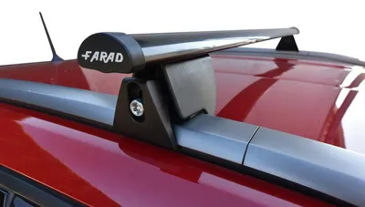 Productafbeelding van Dragers geschikt voor Hyundai Tucson vanaf 2021 gesloten dakrailing - Staal breed - 75kg Laadvermogen - Merk Farad