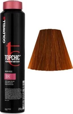 Produktbild von Goldwell Topchic The Reds, Kastanienbraun, 8K, Light Copper Blonde, Unisex, 250 ml, Alle Haare