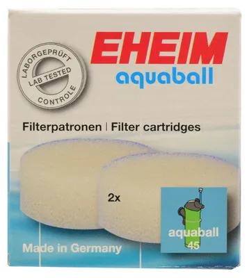 Image de EHEIM Filterpatrone für Innenfilter 2206, aquaball 45 und biopower 160 - 240 2 Stück
