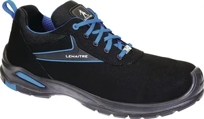 Image de Chaussure de sécurité Paul taille 42 W.M noir/bleu S3 SRC ESD EN20345