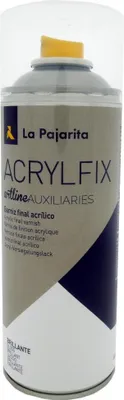 Image de La Pajarita Laque Acrylique Brillante Spray 400ml Protection Jouets