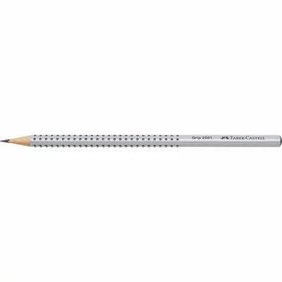 Immagine prodotto di Matita Faber-Castell GRIP 2001 117001 Forma triangolare B grigio argento