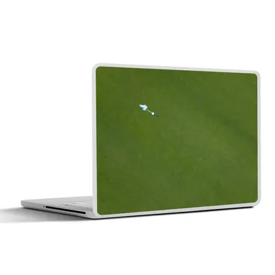 Produktbild von MuchoWow® Laptop Aufkleber Sticker Cover Golfplatz aus der Vogelperspektive 36.5x27.5 cm - Laptop-Sticker