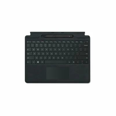 Produktbild von Microsoft Signature with Slim Pen 2, QWERTY, Spanisch, Touchpad, Microsoft, Surface Pro Signature: Surface Pro 8 Surface Pro X Surface Slim Pen 2: Surface Laptop Studio..., Schwarz
