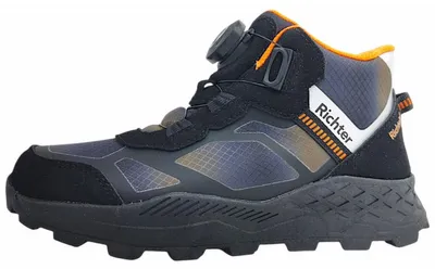 Immagine prodotto di Stivali invernali impermeabili per bambini, marca Richter, modello da uomo, colore nero, adatti per il tempo libero