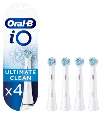 Produktbild von Oral-B iO Ultimate Clean ORAIOB4WH, 4 Stück(e), Weiß, 3 Monat( e), Deutschland, Oral-B, 70 mm