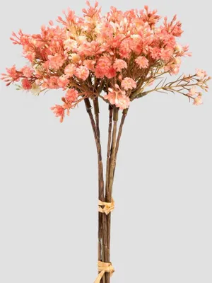 Obrázek produktu pro HOMLA Květinová kytice CLADEL umělá korálová 30 cm