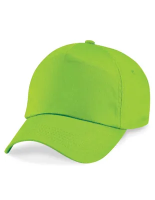 Immagine prodotto di Cappello / Berretto / Cappello Beechfield B10 | Original 5-Panel - Colore: Verde lime - Taglia: Unica