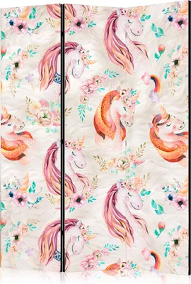 Zdjęcie produktu dla Parawan akustyczny Dla dzieci 135x172 cm 3-częściowy beżowy